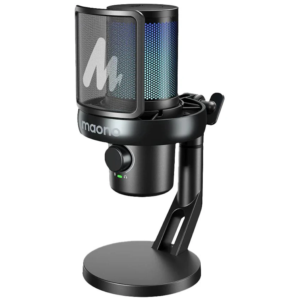 MAONO DM40 Pro USB/Wireless Gaming Desktop Microphone (Black)