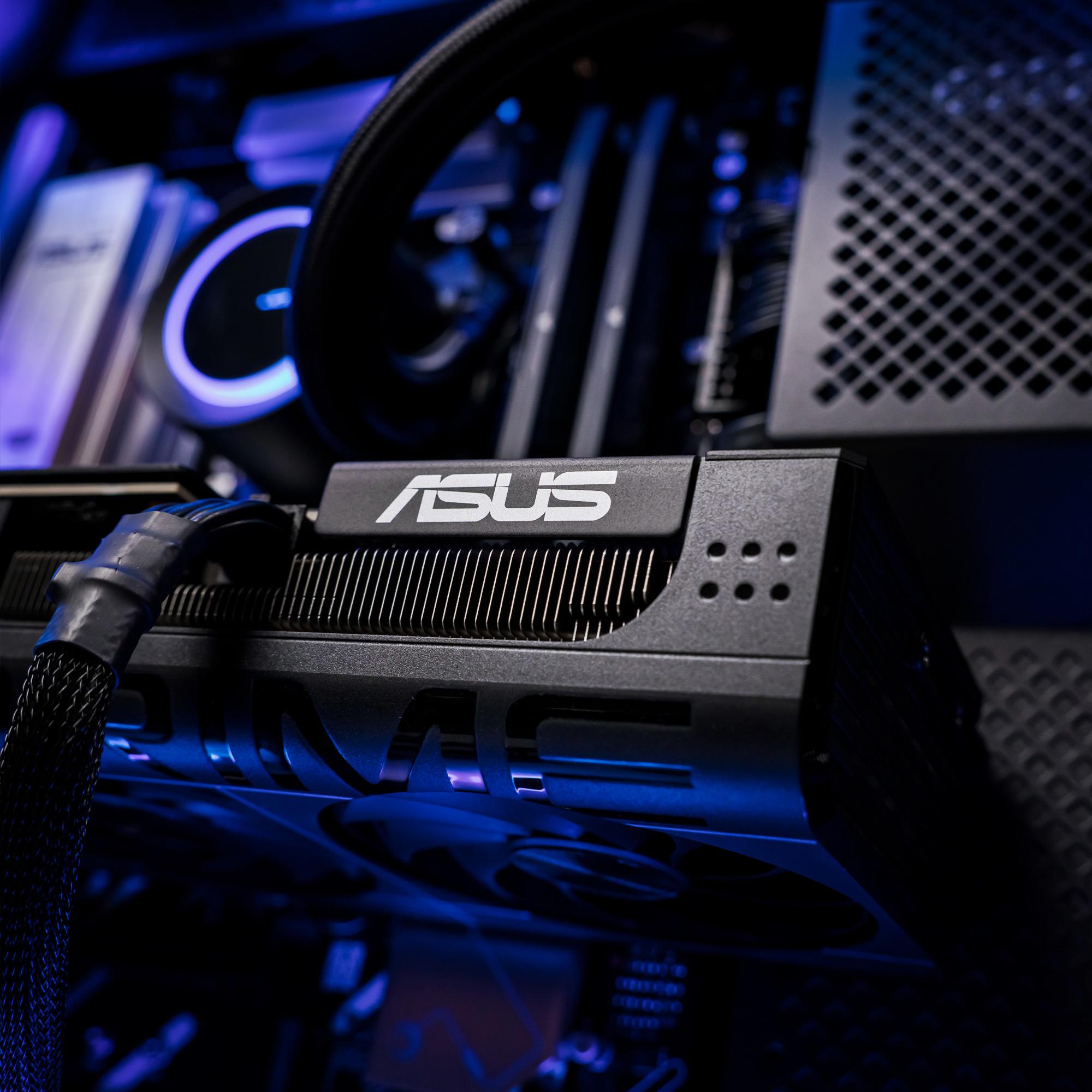 A large main feature product image of PLE Royal 5080 Prebuilt Ready To Go Gaming PC