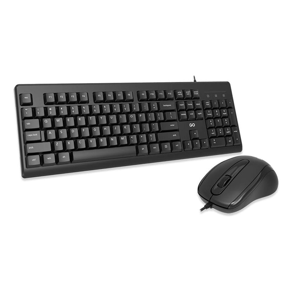 A large main feature product image of Fantech GO KM103 Full size Office Wired Keyboard and Mouse Combo