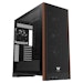 A product image of Thermaltake S370 WS Mesh Mid Tower Case Wood Edition - Black