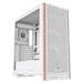 A product image of Thermaltake S370 WS Mesh Mid Tower Case Wood Edition - White