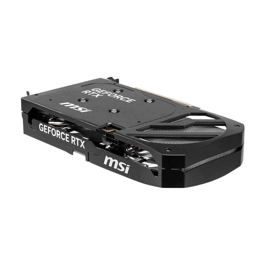A large main feature product image of MSI GeForce RTX 5060 Ti Shadow 2X OC PLUS 8GB GDDR7