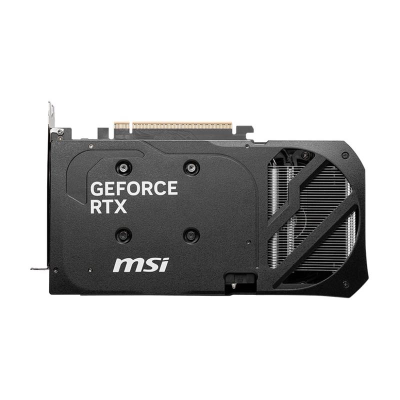 A large main feature product image of MSI GeForce RTX 5060 Ti Shadow 2X OC PLUS 8GB GDDR7