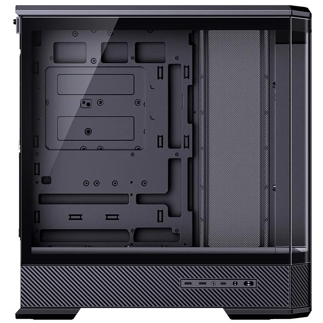 A large main feature product image of EX-DEMO Jonsbo D400 Mid Tower Case (Black)