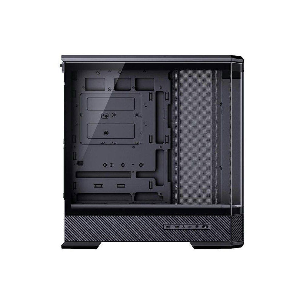 A large main feature product image of EX-DEMO Jonsbo D400 Mid Tower Case (Black)