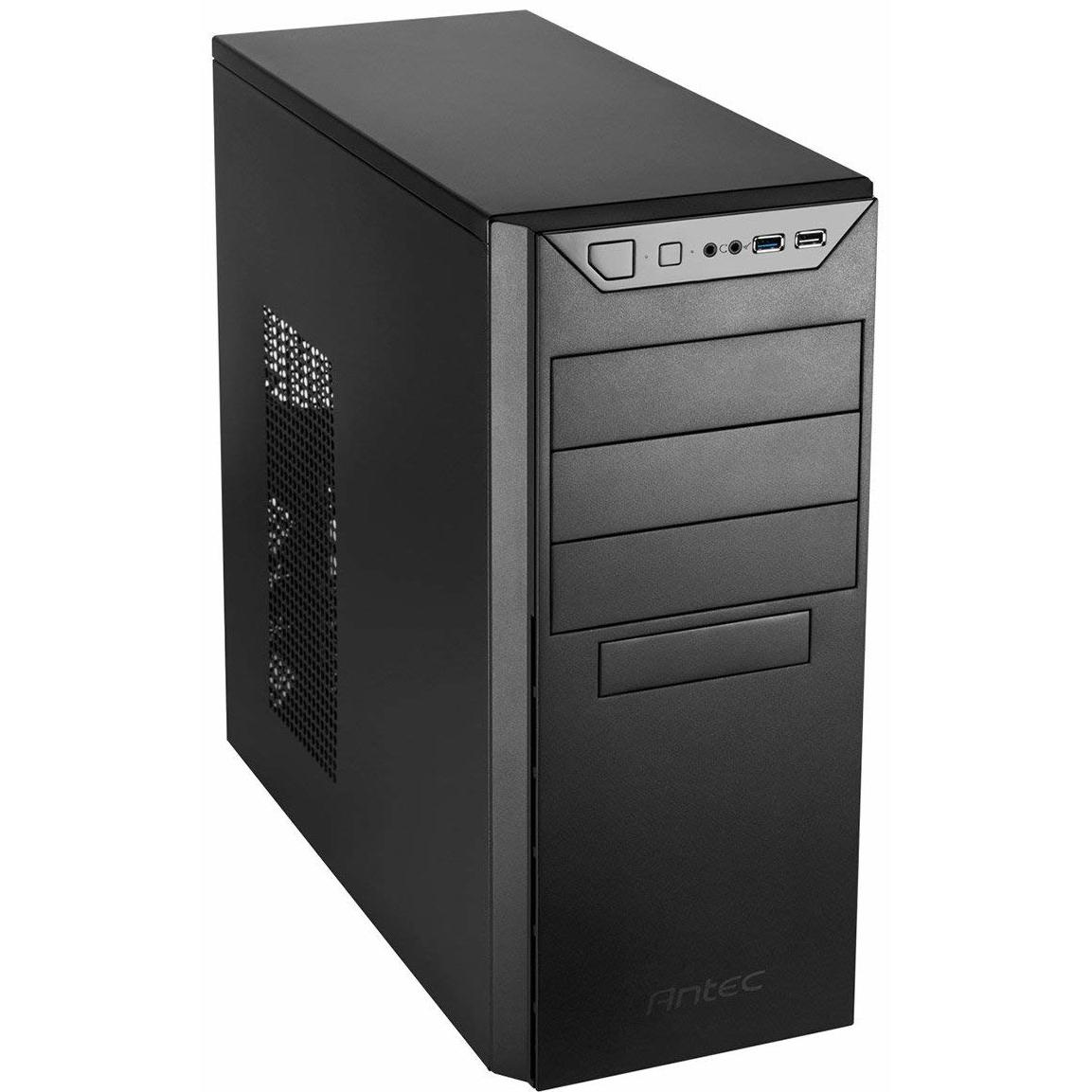 A large main feature product image of EX-DEMO Antec VSK4000B-U3 - Mid Tower Case (Black)