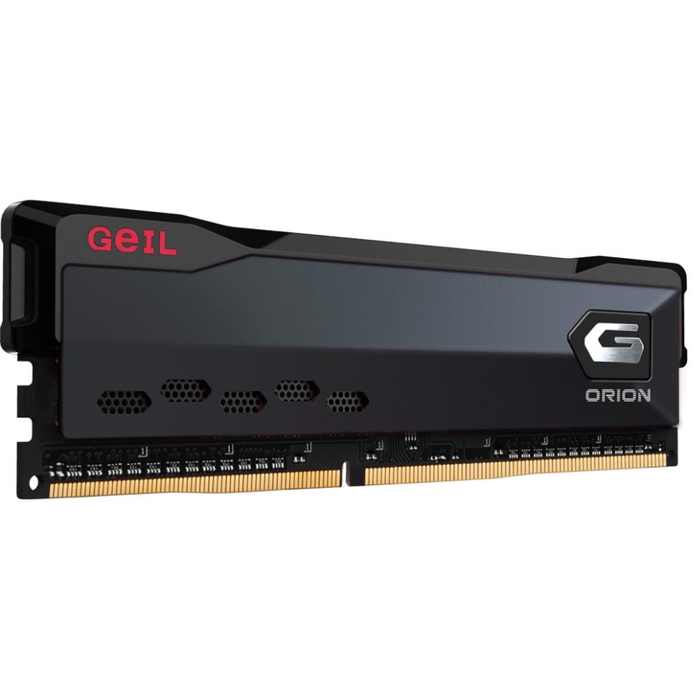 A large main feature product image of EX-DEMO GeIL Orion 16GB Kit (2x8GB) DDR4-3600 C18 (Charcoal Grey)