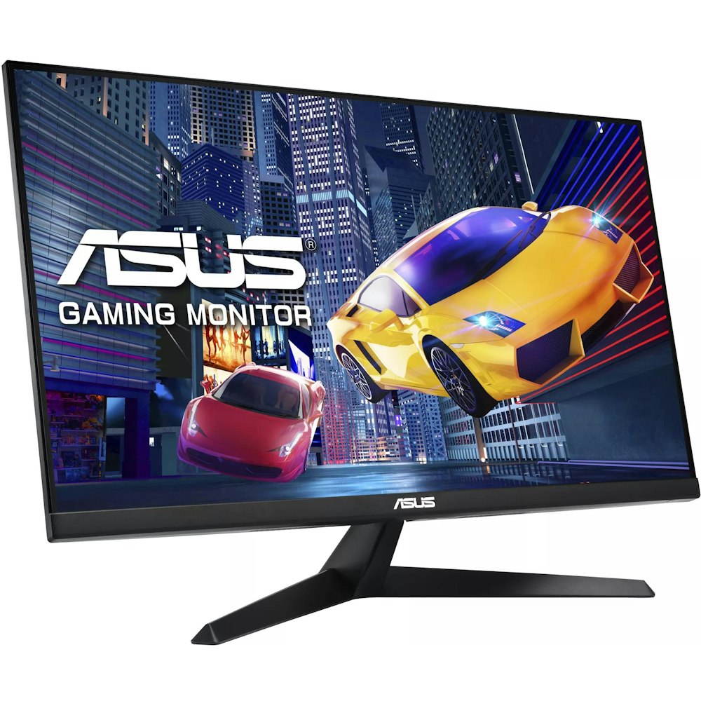 A large main feature product image of EX-DEMO ASUS Eye Care VY279HGR - 27" 1080p 120Hz IPS Monitor