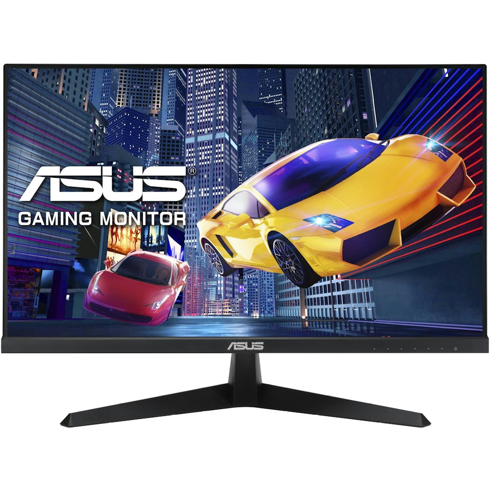 A large main feature product image of EX-DEMO ASUS Eye Care VY249HGR - 24" 1080p 120Hz IPS Monitor