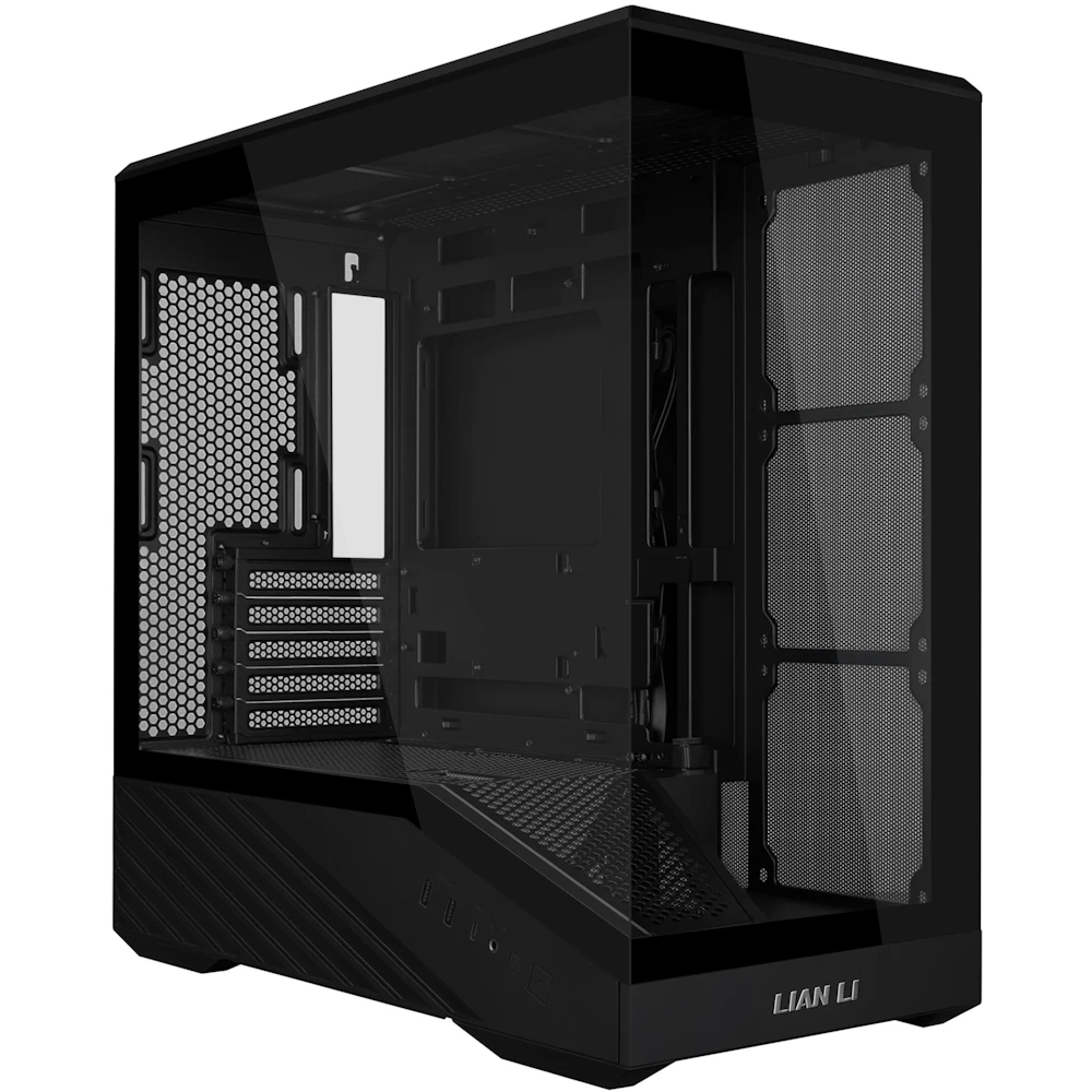 Lian Li Vector V100 Mini Glass Micro Tower Case (Black)