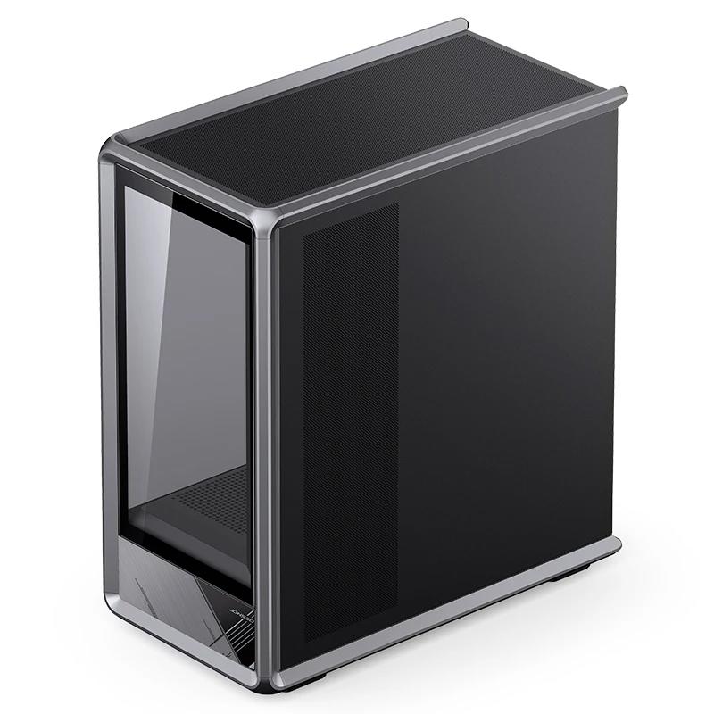 A large main feature product image of Jonsbo D401 Aluminium Frame Mid Tower Case (Black)