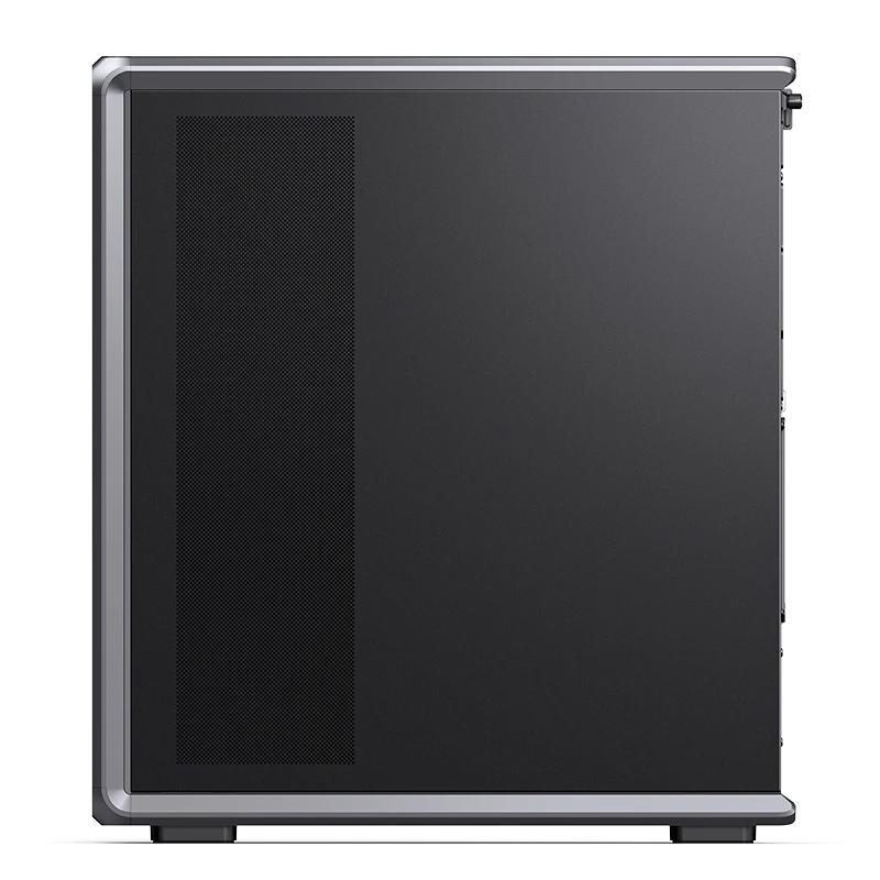 A large main feature product image of Jonsbo D401 Aluminium Frame Mid Tower Case (Black)