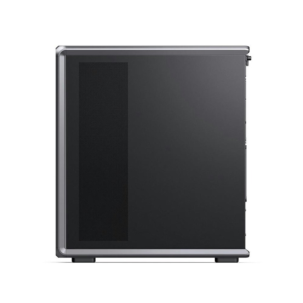 A large main feature product image of Jonsbo D401 Aluminium Frame Mid Tower Case (Black)