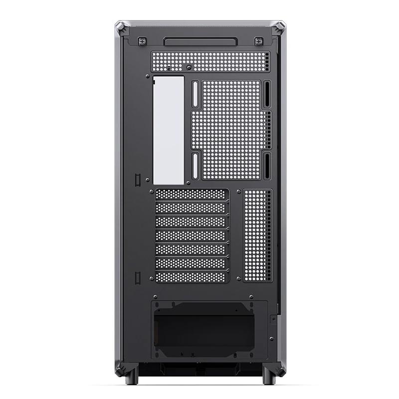 A large main feature product image of Jonsbo D401 Aluminium Frame Mid Tower Case (Black)