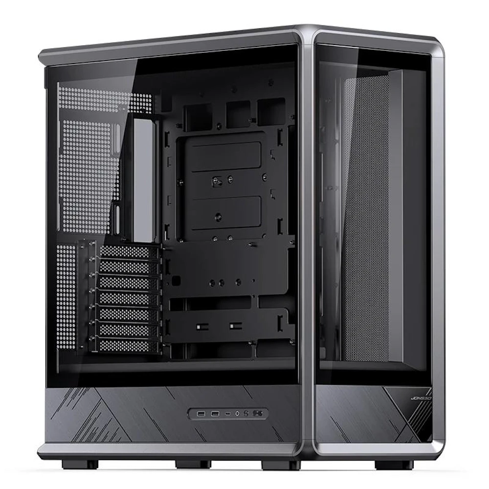 Jonsbo D401 Aluminium Frame Mid Tower Case (Black)