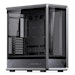 A product image of Jonsbo D401 Aluminium Frame Mid Tower Case (Black)