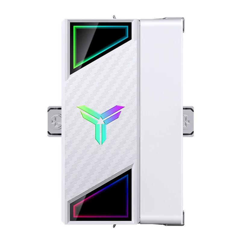 A large main feature product image of Jonsbo CR-1000 V3 PRO ARGB CPU Cooler (White)