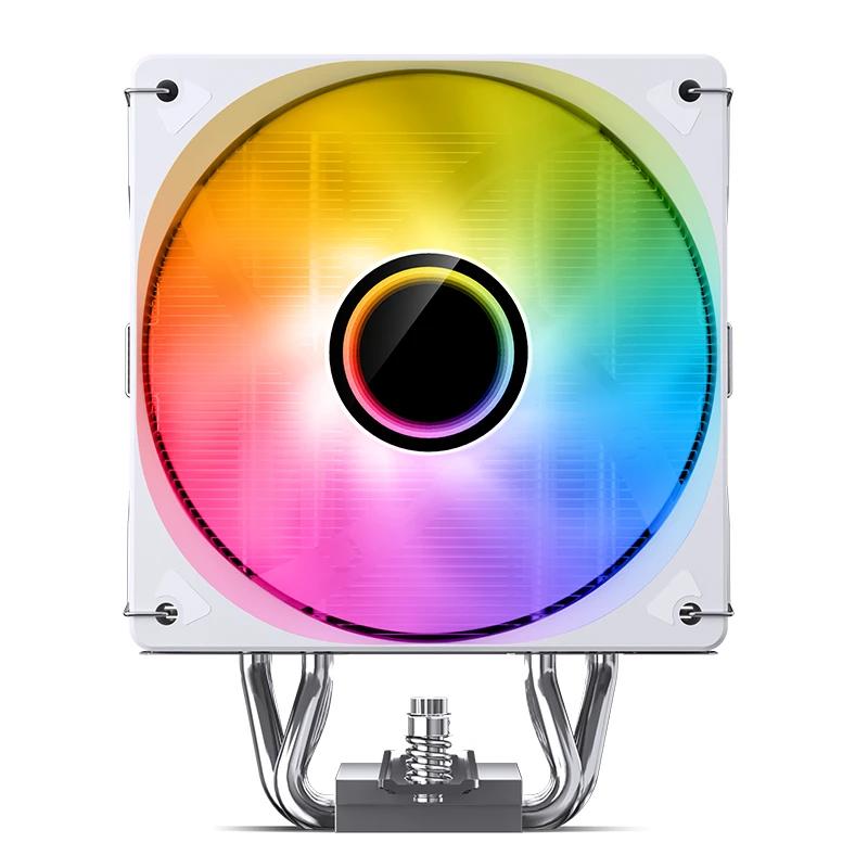 A large main feature product image of Jonsbo CR-1000 V3 PRO ARGB CPU Cooler (White)