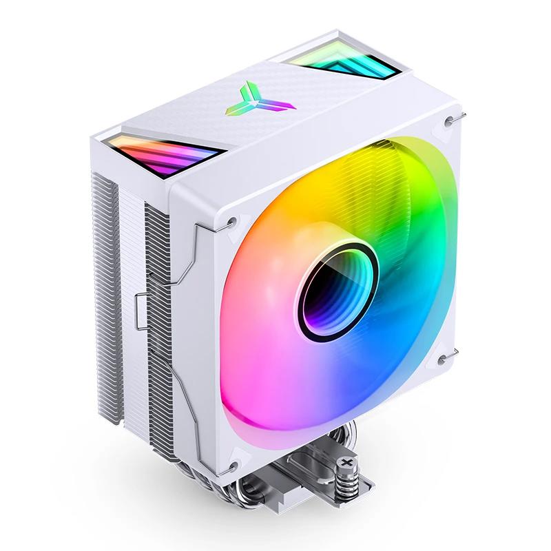 A large main feature product image of Jonsbo CR-1000 V3 PRO ARGB CPU Cooler (White)