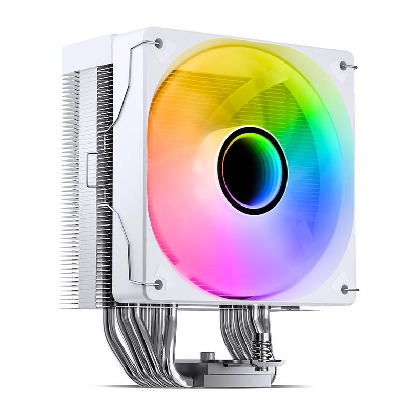 A large main feature product image of Jonsbo CR-1000 V3 PRO ARGB CPU Cooler (White)