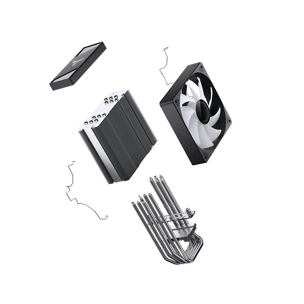 A large main feature product image of Jonsbo CR-1000 V3 PRO ARGB CPU Cooler (Black)