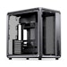 A product image of Jonsbo X400 Dual-Chamber Aluminium Frame Mid Tower Case (Grey)