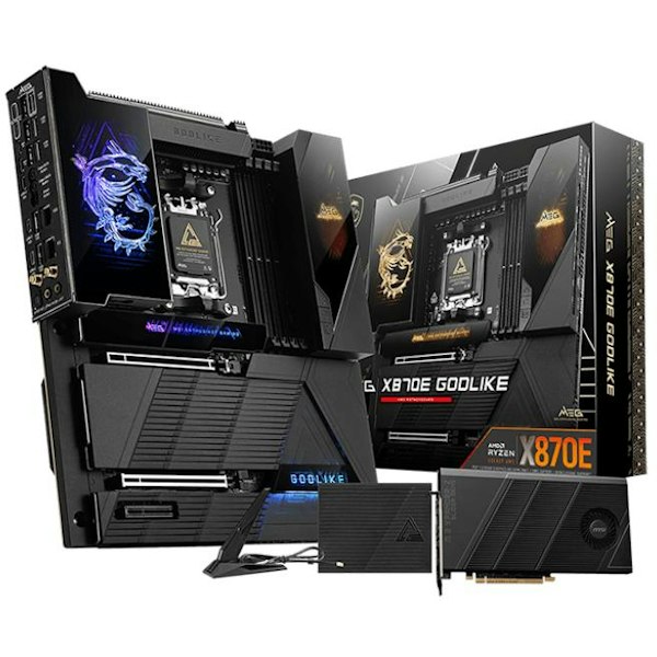 MSI MEG X870E GODLIKE AM5 eATX Desktop Motherboard