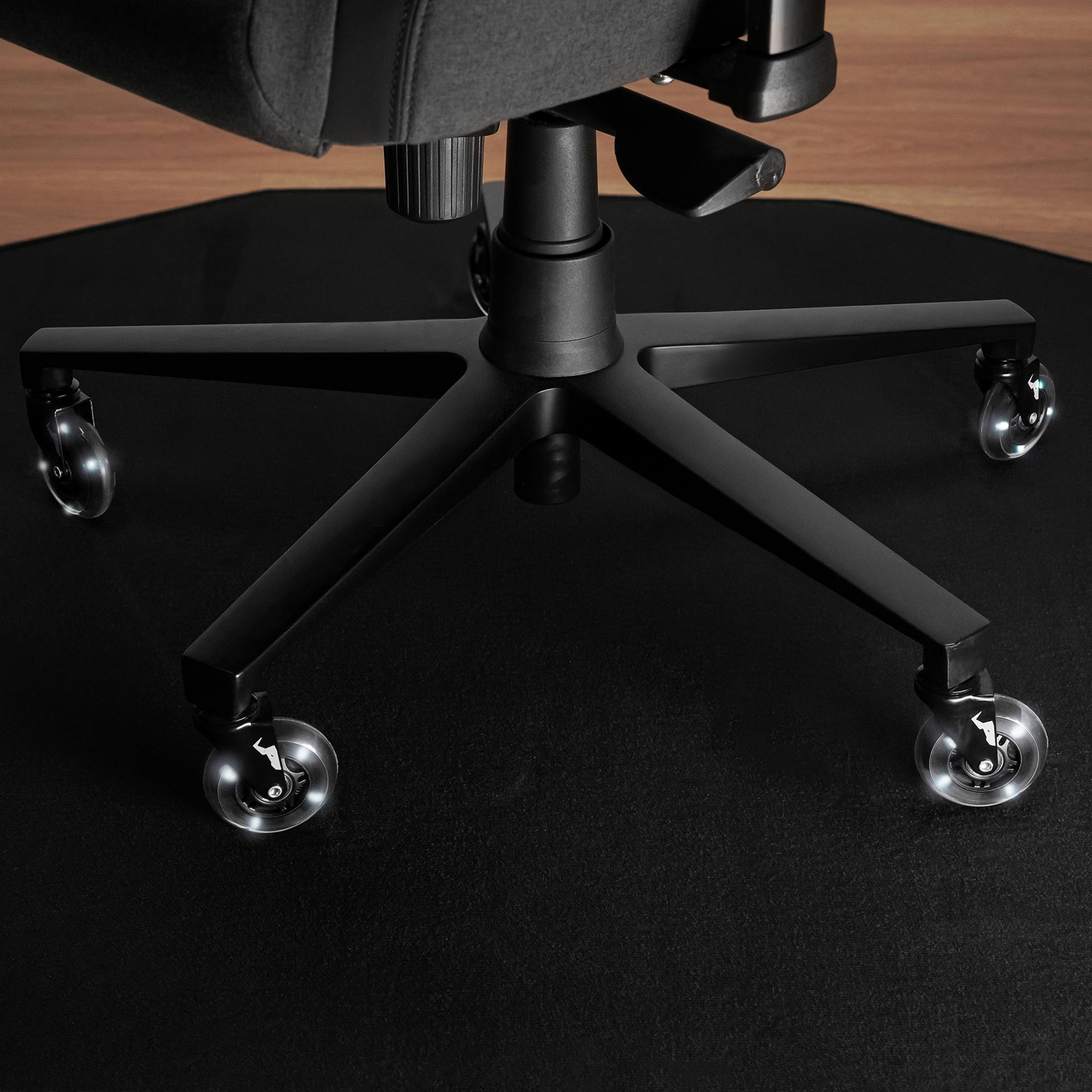 A large main feature product image of BattleBull Glides Rubber Wheels Kit White LED