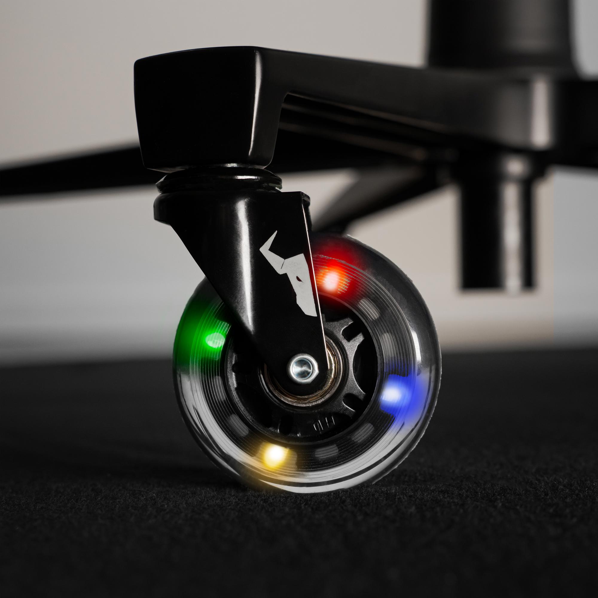 A large main feature product image of BattleBull Glides Rubber Wheels Kit Multi LED