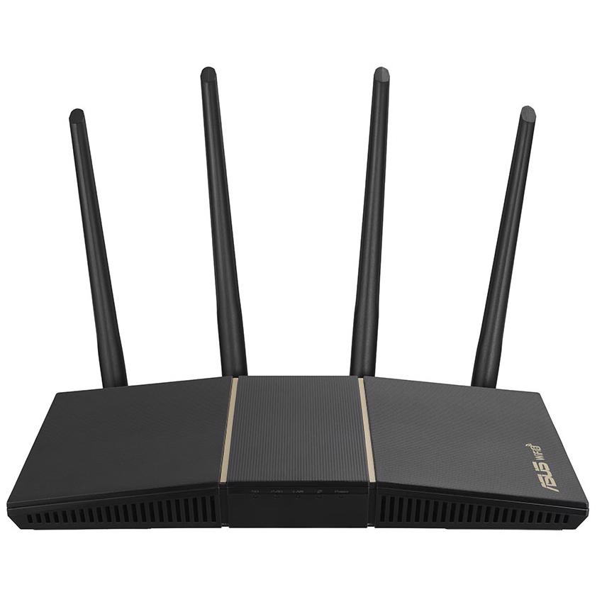 A large main feature product image of EX-DEMO ASUS RT-AX57 AX3000 Dual Band WiFi 6 802.11ax Router