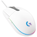 A product image of EX-DEMO Logitech G203 LIGHTSYNC RGB Gaming Mouse - White