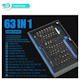 A small tile product image of EX-DEMO King'sdun 63 in 1 Screwdriver Tool Set for PC & Mobile