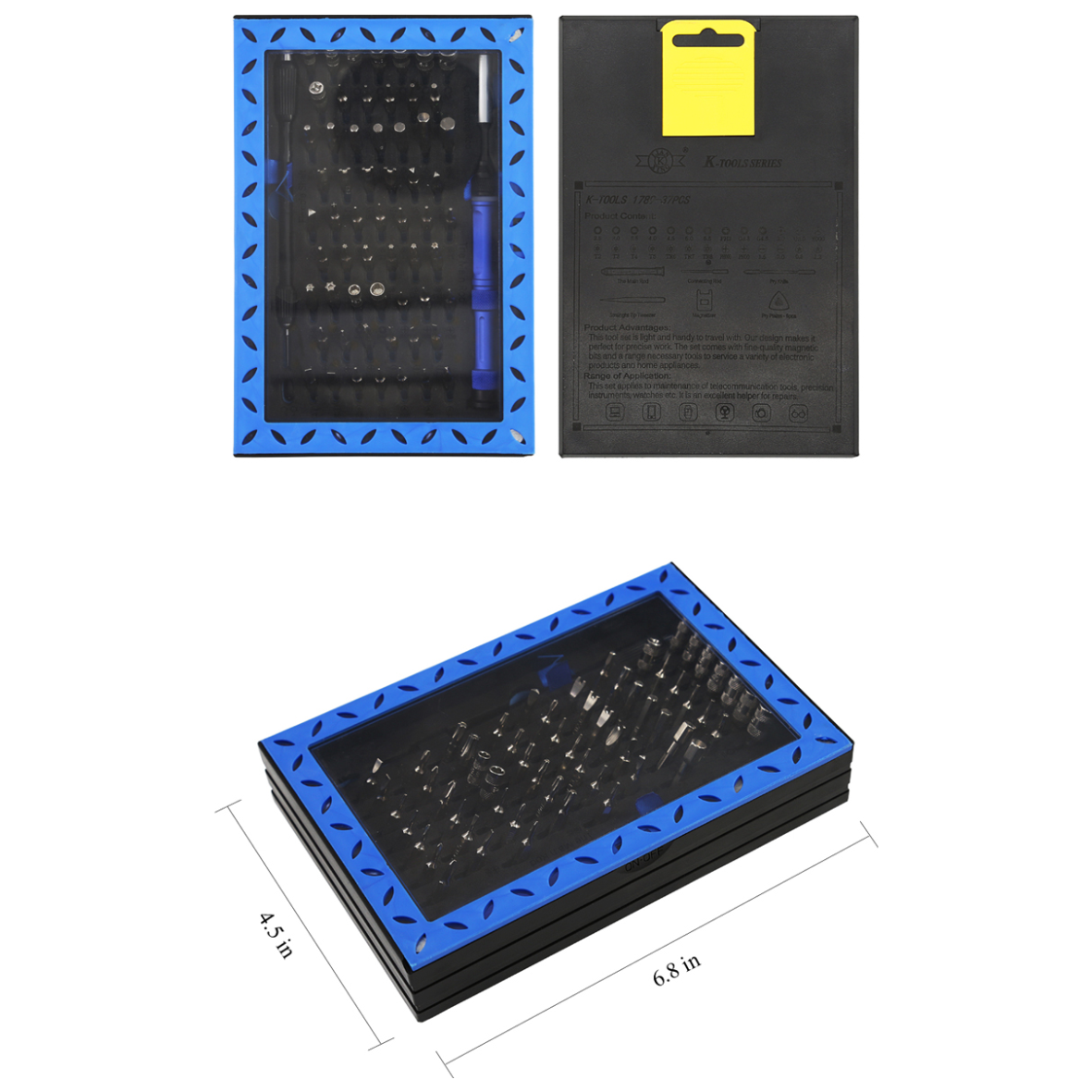 A large main feature product image of EX-DEMO King'sdun 63 in 1 Screwdriver Tool Set for PC & Mobile
