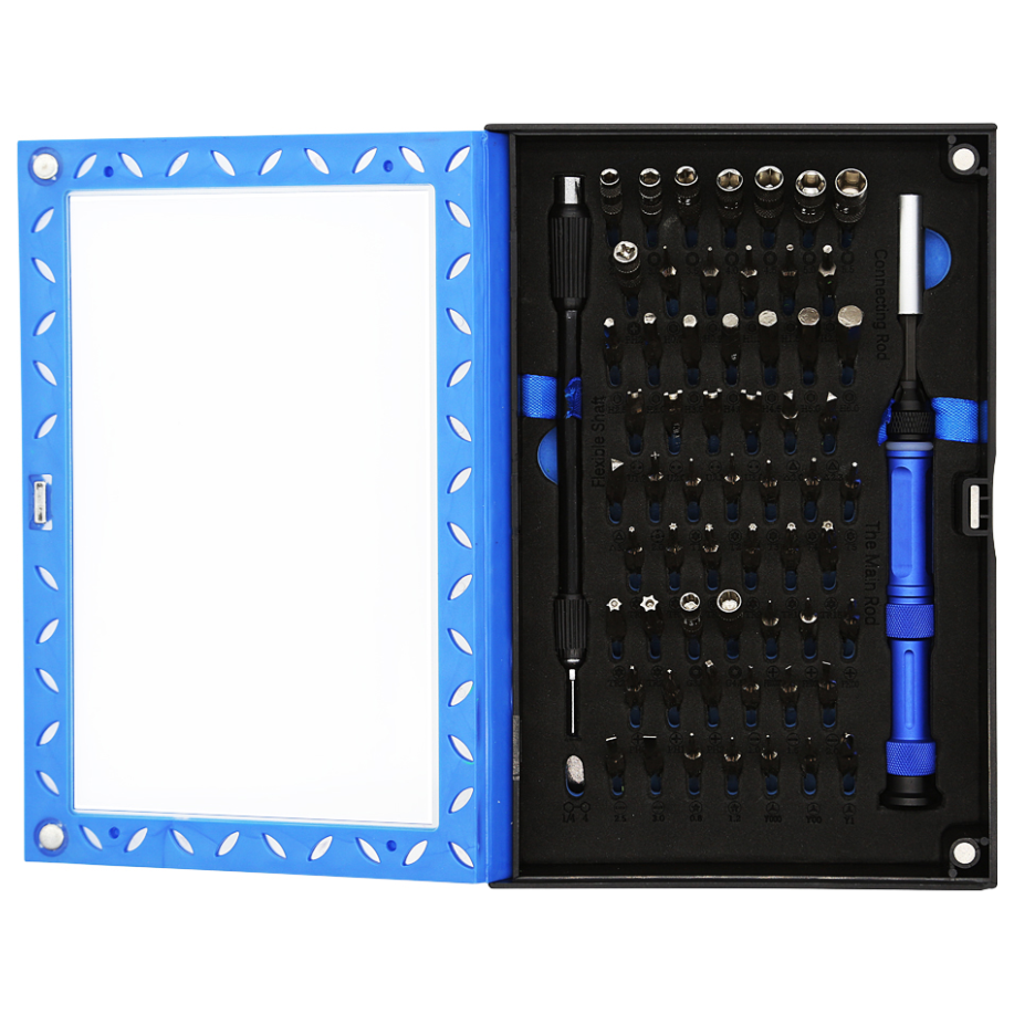 A large main feature product image of EX-DEMO King'sdun 63 in 1 Screwdriver Tool Set for PC & Mobile