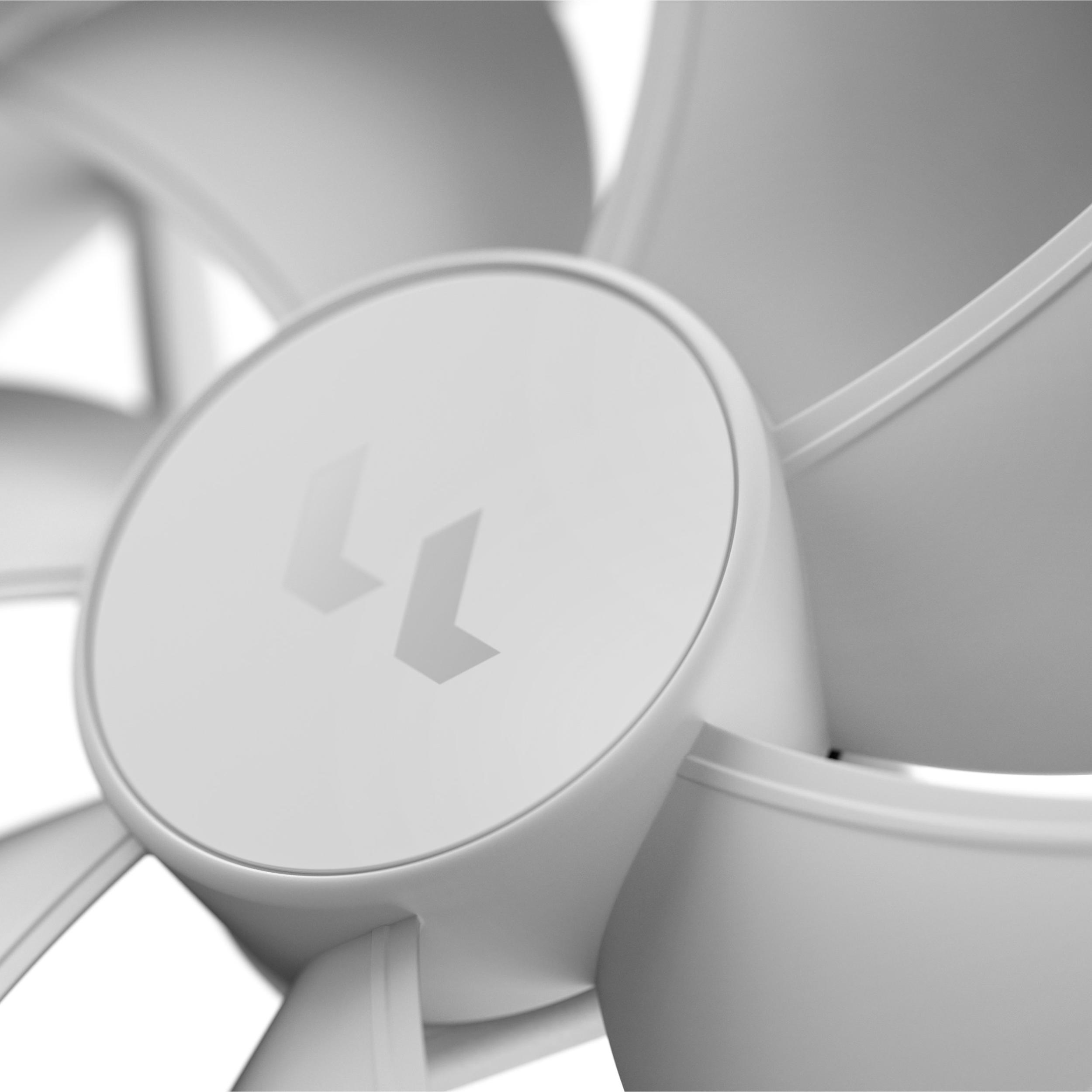 A large main feature product image of EX-DEMO Fractal Design Prisma AL-12 ARGB 120mm PWM Fan (White)