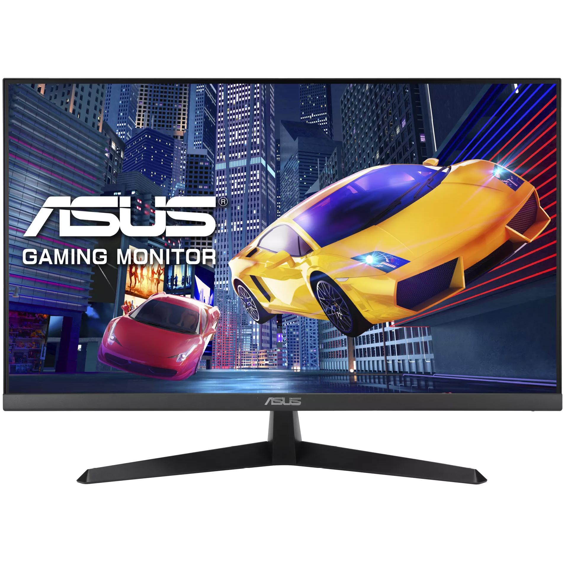 A large main feature product image of EX-DEMO ASUS Eye Care VY279HGR - 27" 1080p 120Hz IPS Monitor