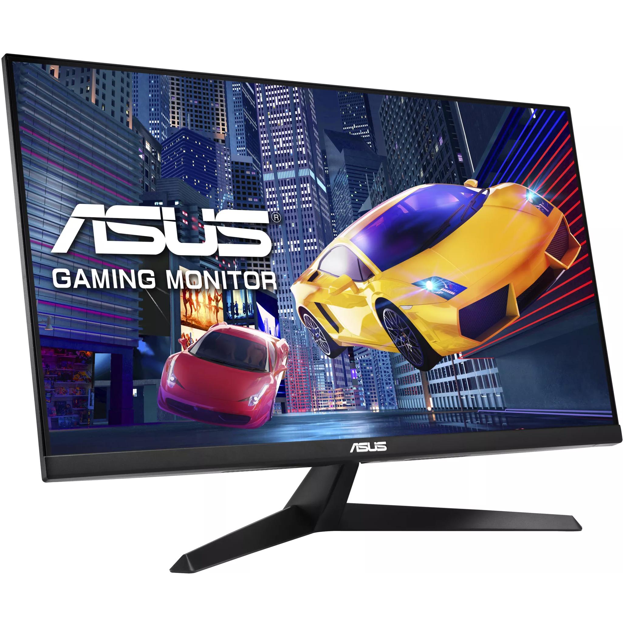A large main feature product image of EX-DEMO ASUS Eye Care VY279HGR - 27" 1080p 120Hz IPS Monitor