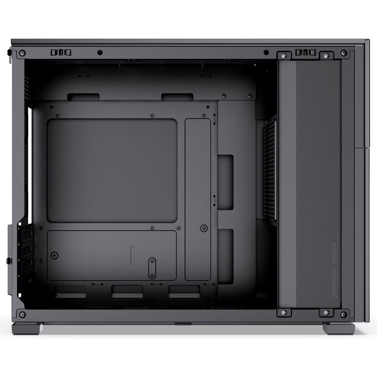 A large main feature product image of EX-DEMO Jonsbo D31 MESH 31.3L Compact mATX Case w/ LCD (Black)