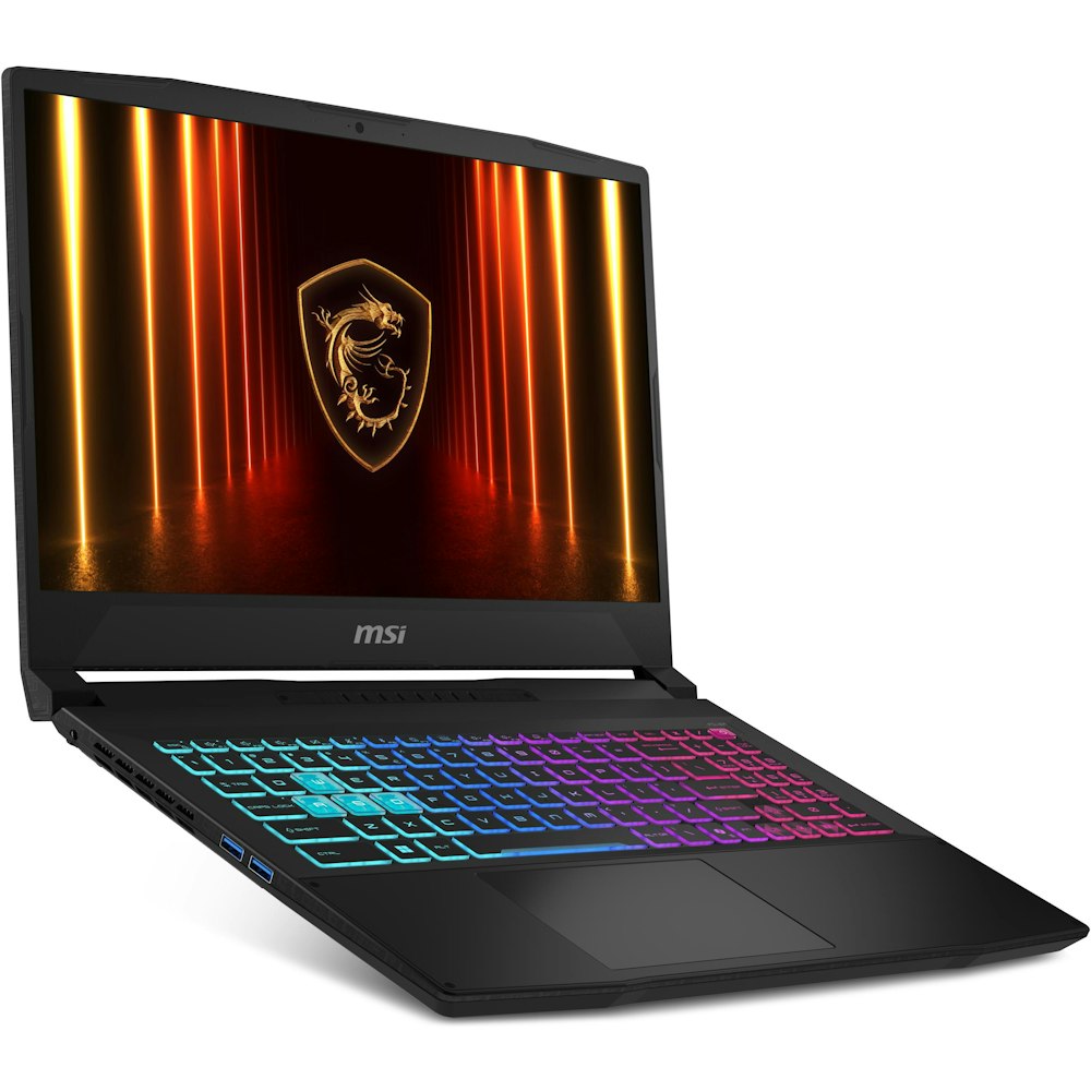 A large main feature product image of EX-DEMO MSI Katana 15 HX (B14W) - 15.6" 165Hz, i7-14650HX, RTX 5050, 16GB/512GB - Win 11 Gaming Notebook