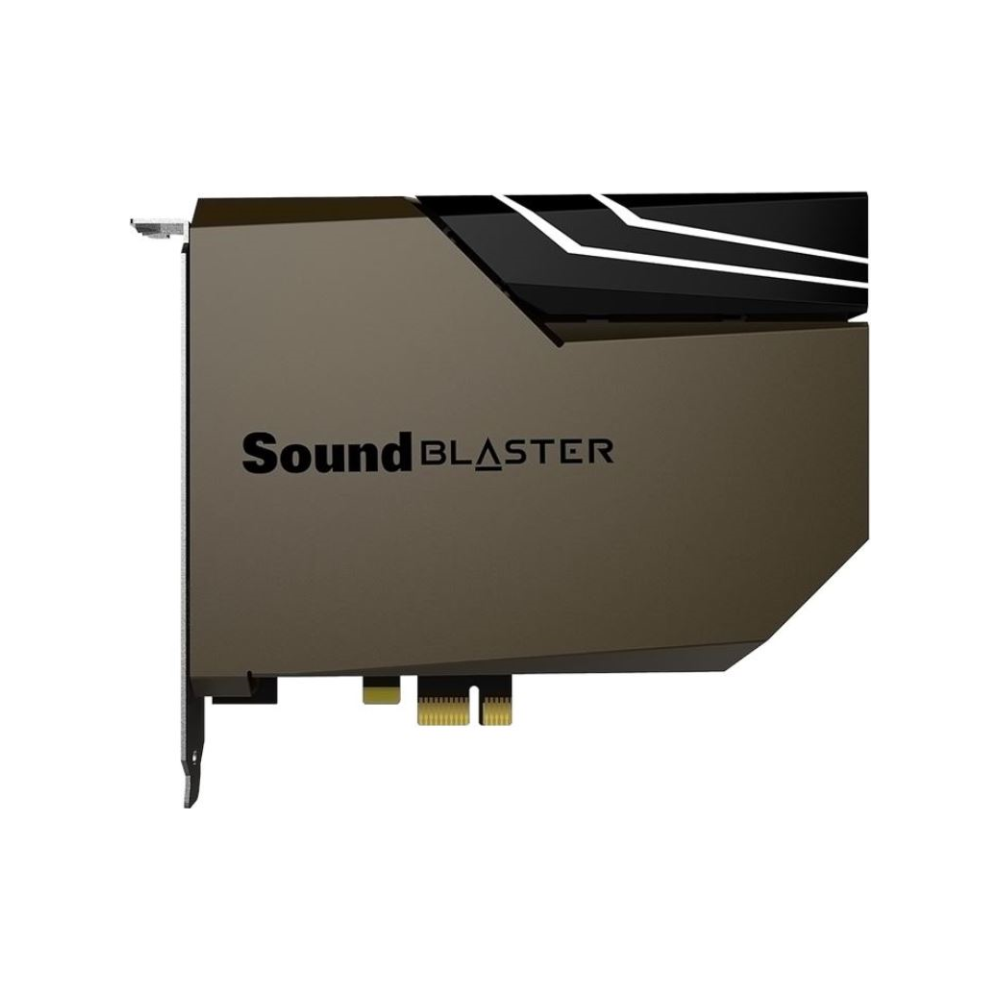A large main feature product image of EX-DEMO Creative Sound Blaster AE-7 Hi-Res PCI-e Dac and Amp Sound Card