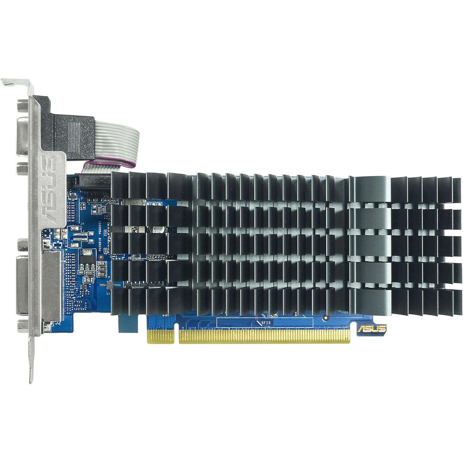 A large main feature product image of EX-DEMO ASUS GeForce GT 710 EVO 2GB GDDR5