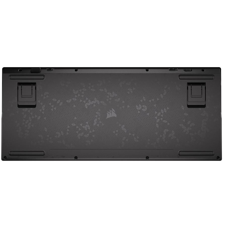 A large main feature product image of EX-DEMO Corsair K65 PLUS WIRELESS 75% RGB Mechanical Gaming Keyboard - Grey (MX Red Switch)