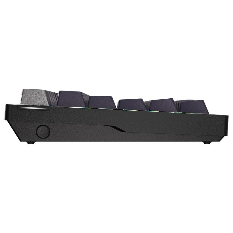 A large main feature product image of EX-DEMO Corsair K65 PLUS WIRELESS 75% RGB Mechanical Gaming Keyboard - Grey (MX Red Switch)