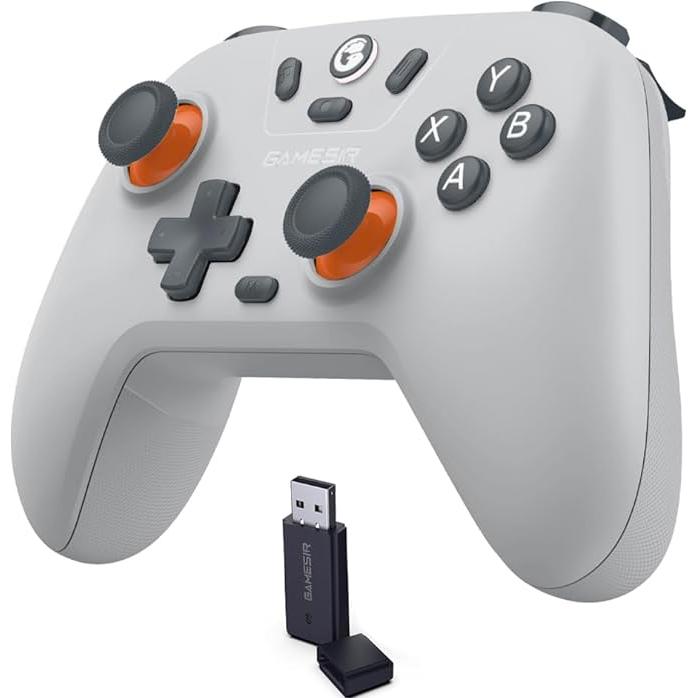 A large main feature product image of GameSir Nova Lite Multi-Platform Wireless Gaming Controller - Ash Gray