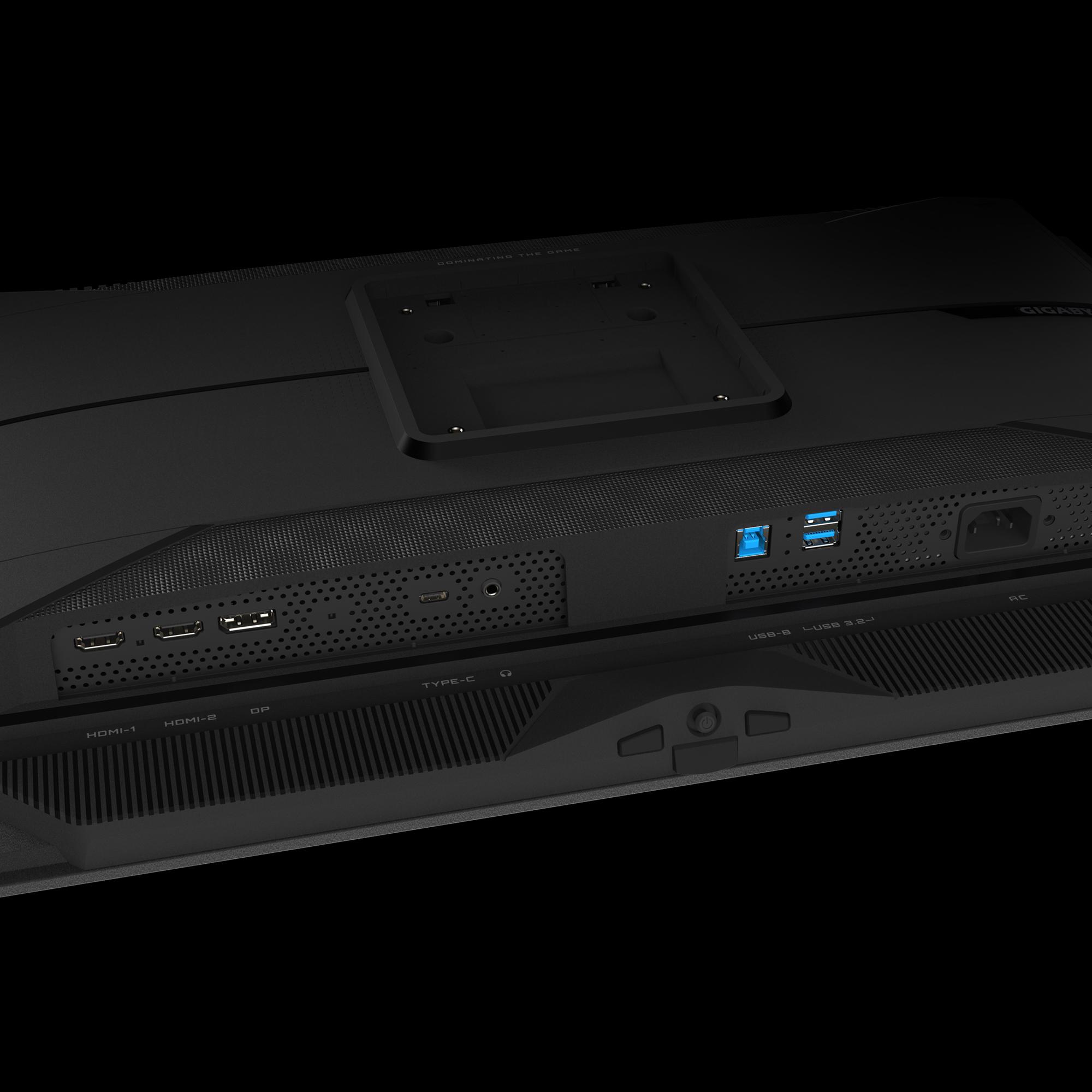 A large main feature product image of EX-DEMO Gigabyte MO27Q2 - 27" 1440p 240Hz 0.03ms OLED Gaming Monitor