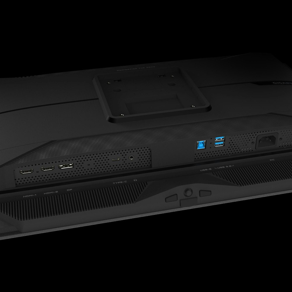 A large main feature product image of EX-DEMO Gigabyte MO27Q2 - 27" 1440p 240Hz 0.03ms OLED Gaming Monitor