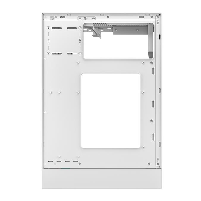A large main feature product image of DeepCool CH170 PLUS Micro Tower Case (White)