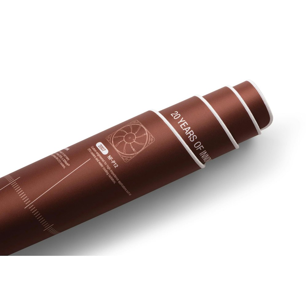 A large main feature product image of Noctua NP-DM3 20 Year Anniversary Desk Mat