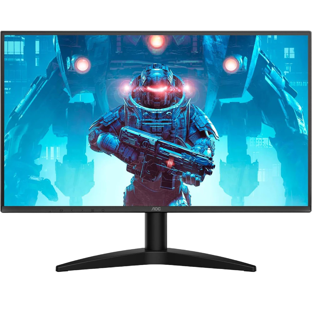 A large main feature product image of AOC 27B36X - 27" 1080p 144Hz IPS Monitor