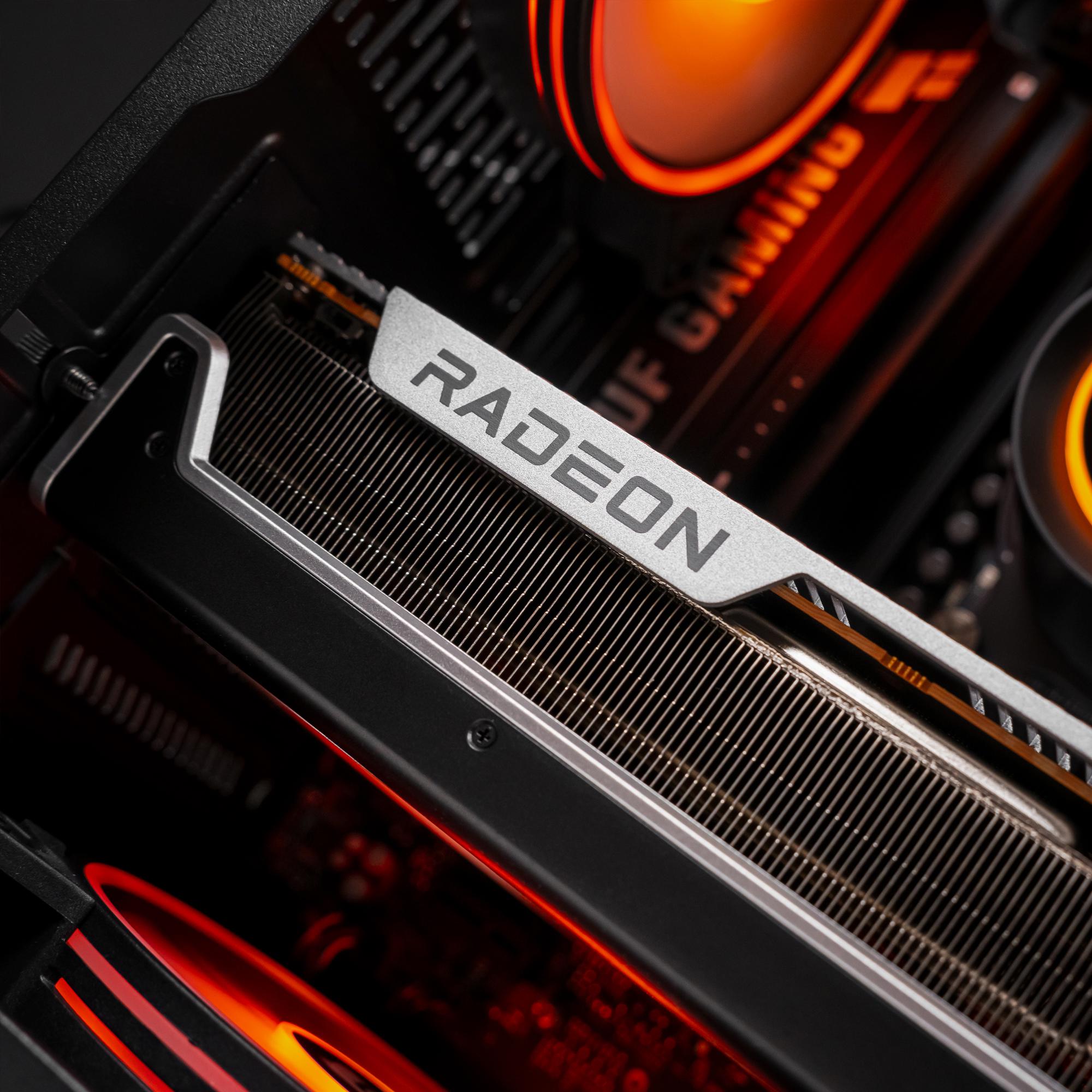 A large main feature product image of PLE Inferno RX 7900 XTX Prebuilt Ready To Go Gaming PC